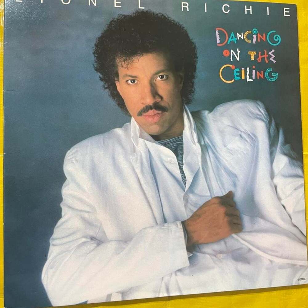 Lionel Richie Dancing on the Ceiling Vinyl Record 1986 Motown